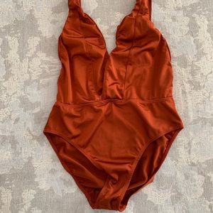 Burnt Orange Bodysuit